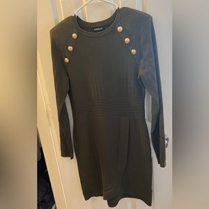 Express Olive Green sweater dress. Sz 10